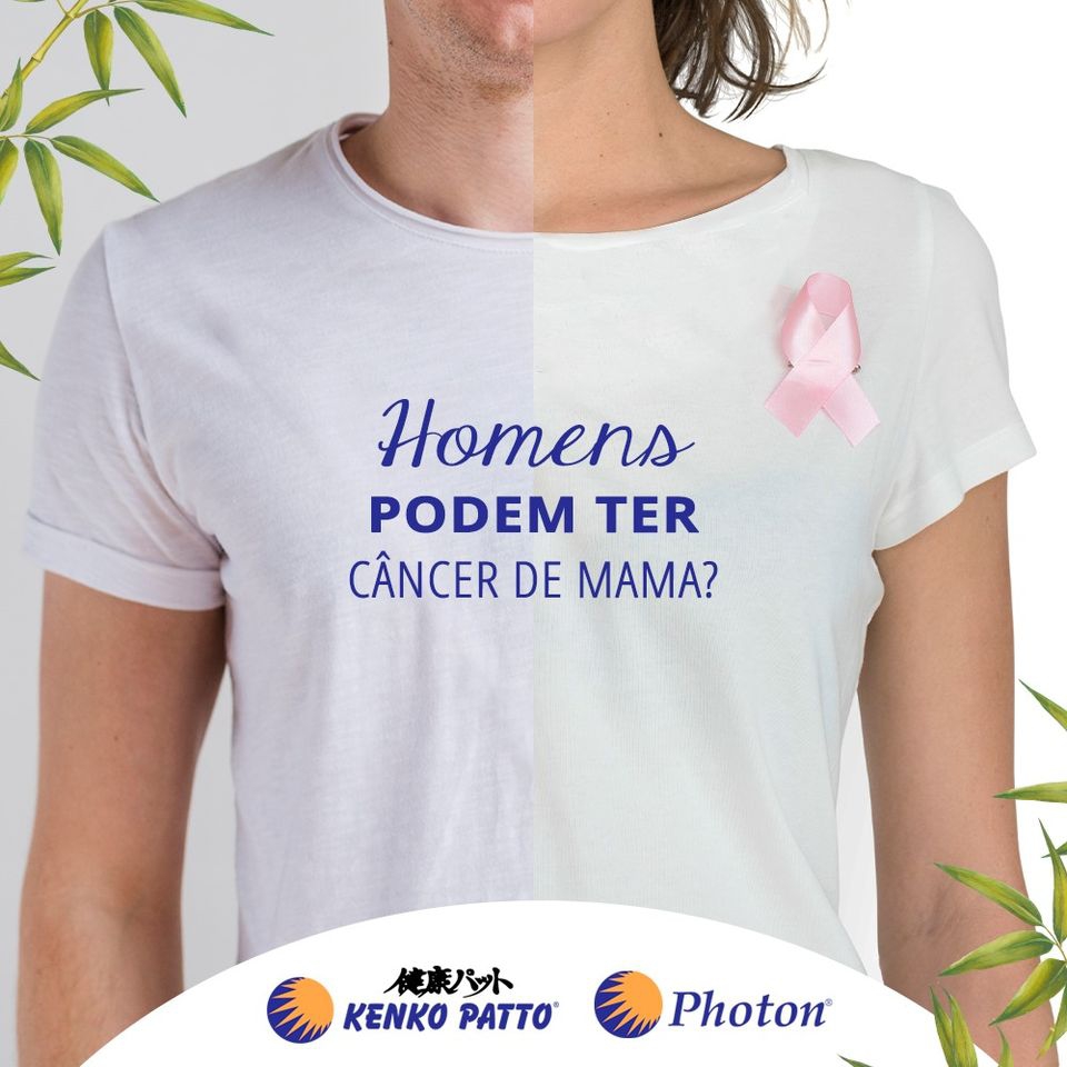 Homens podem ter câncer de mama?