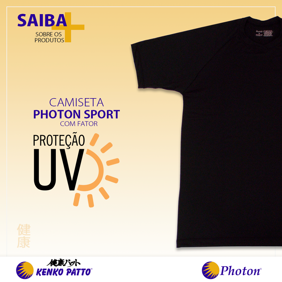 Camiseta Photon Sport com proteção UV