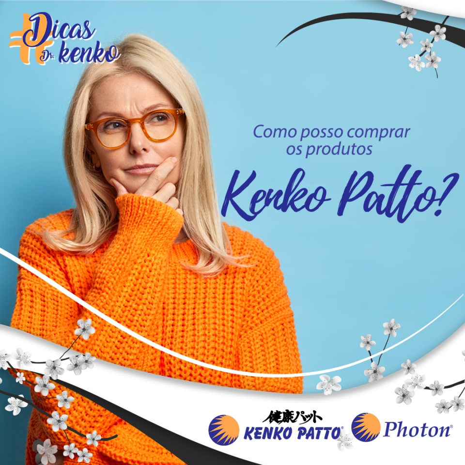 Como comprar os produtos Kenko Patto?