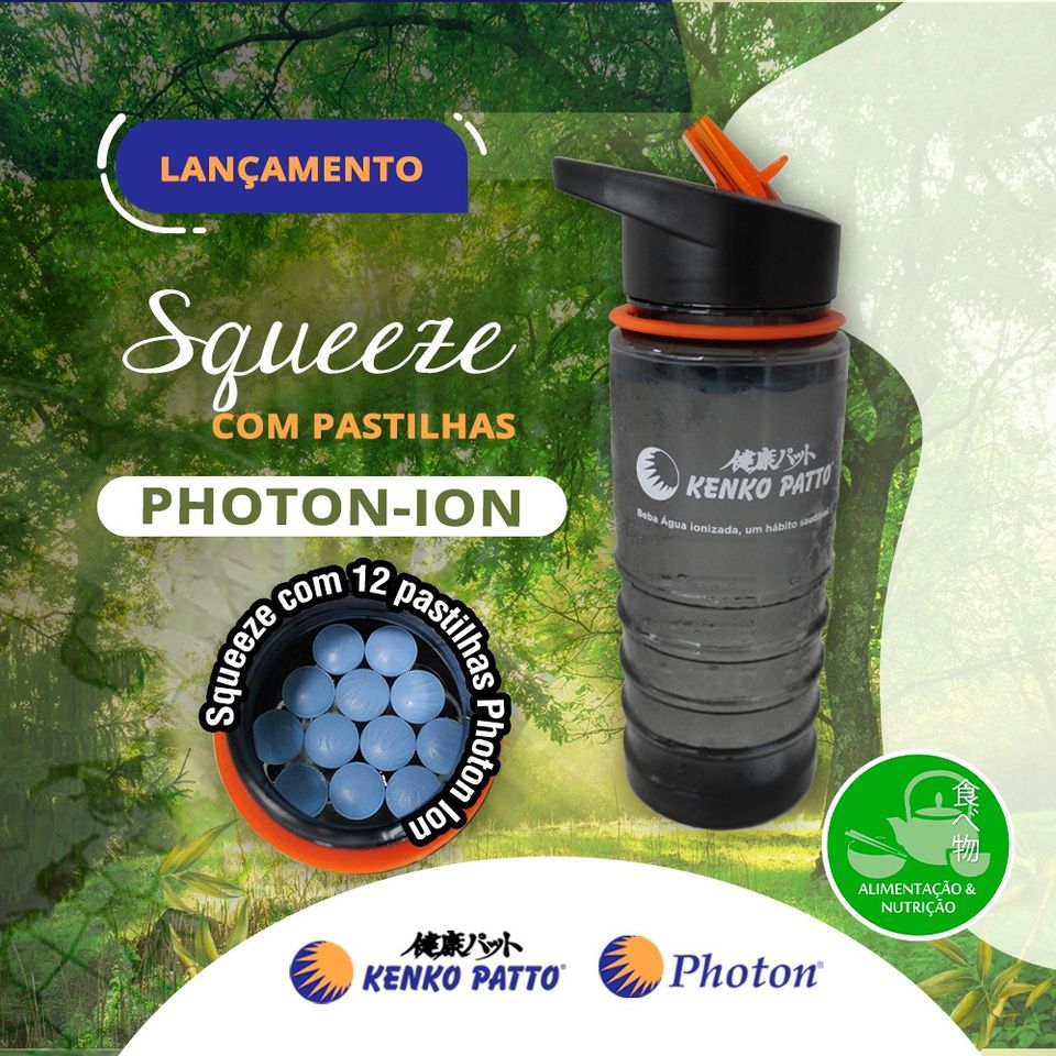 Lançamento - Squeeze com Pastilhas Photon Ion