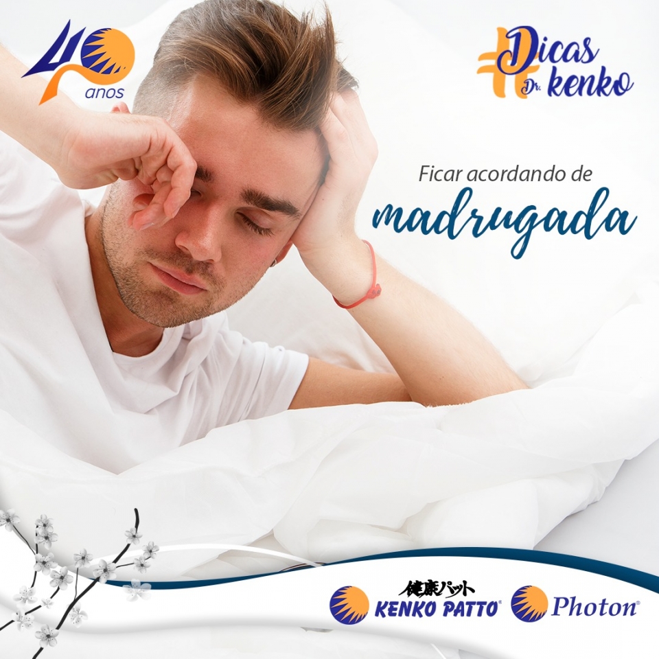 Ficar acordando de madrugada