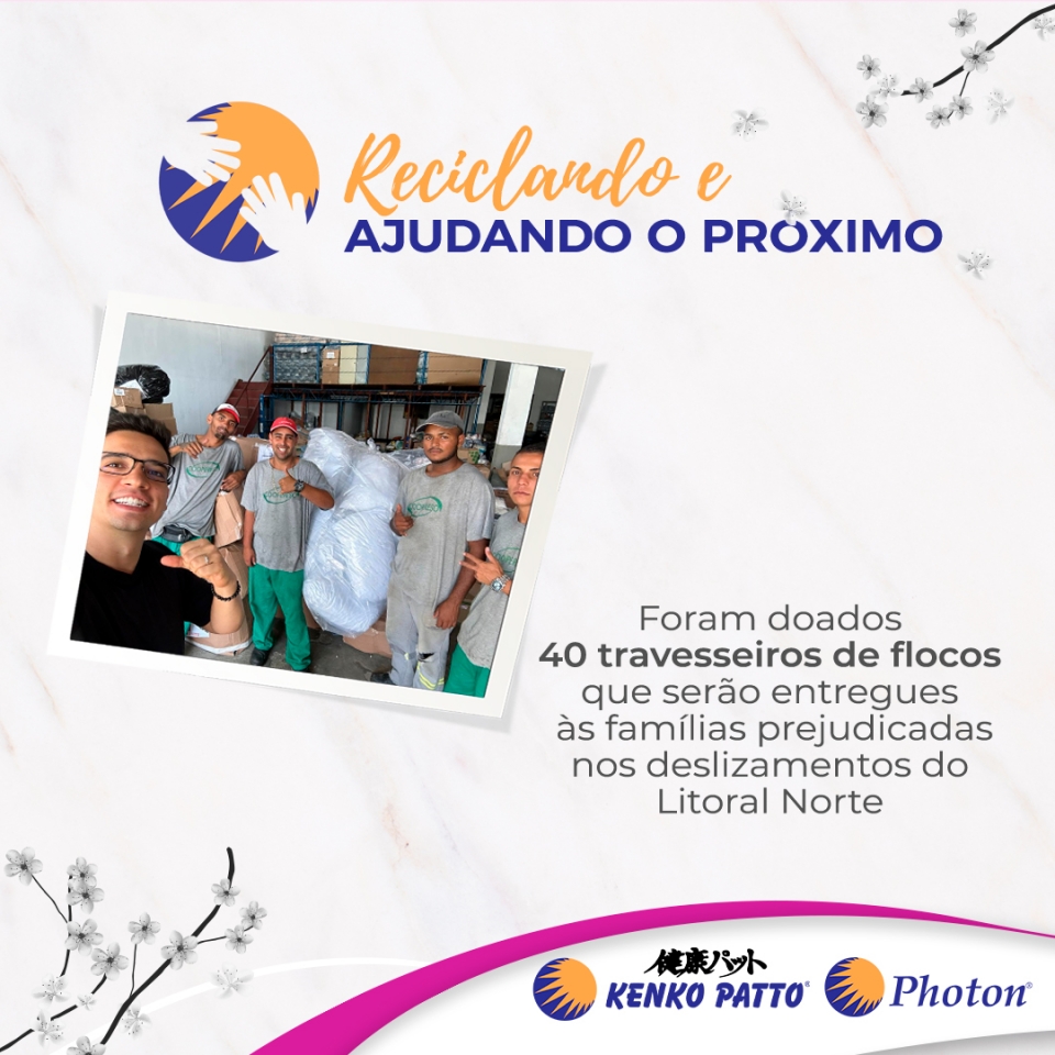 Projeto reciclando e ajudando o próximo