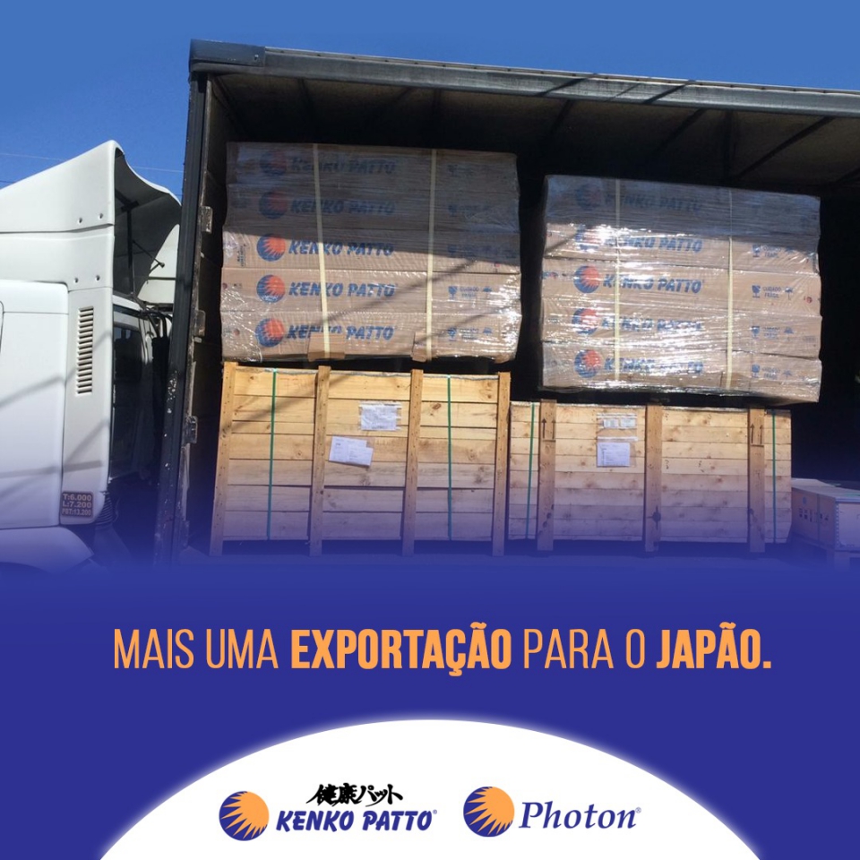 Mais uma exportação para o Japão