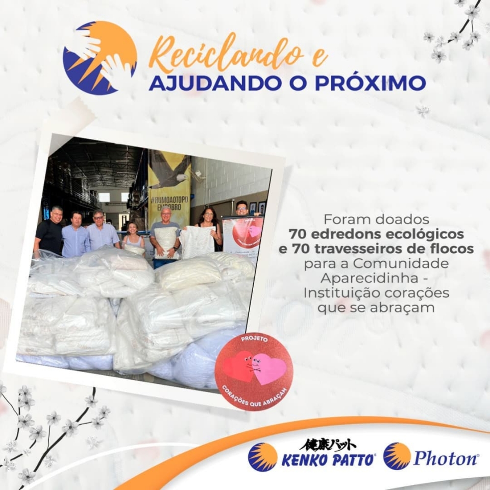 Projeto reciclando e ajudando o próximo