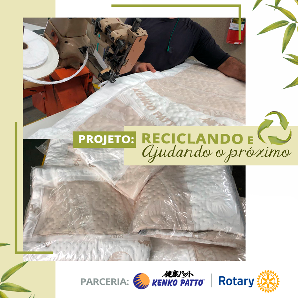 Projeto reciclando e ajudando o próximo