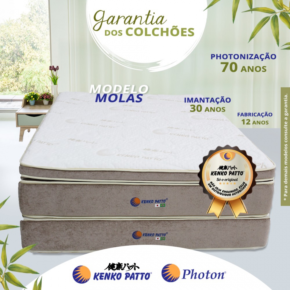 Garantia dos colchões - Modelo Molas