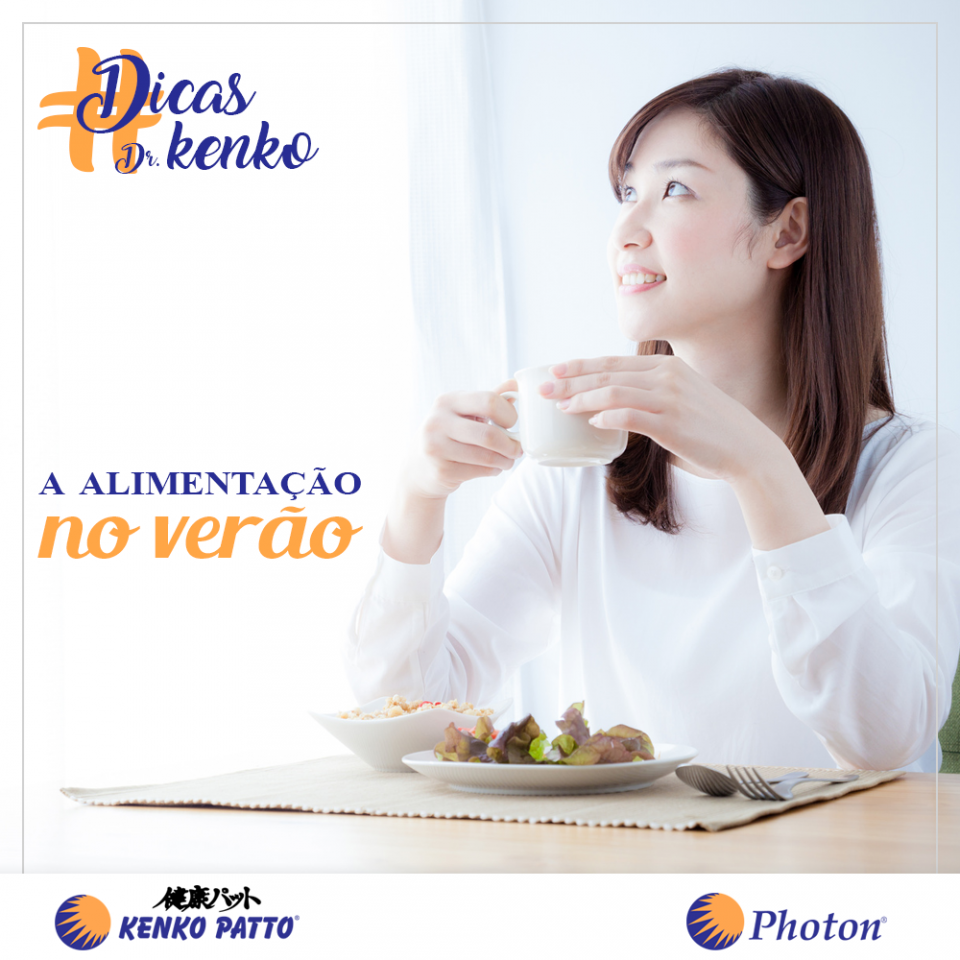 A alimentação no verão