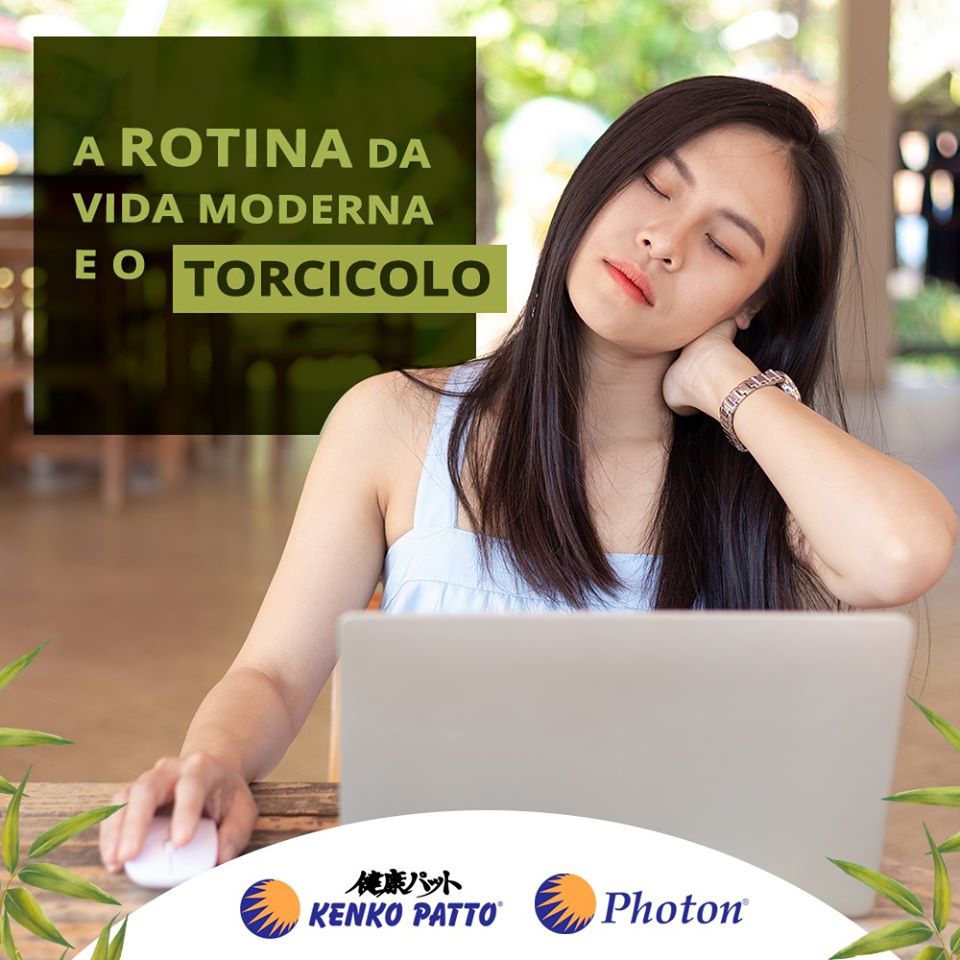 A rotina da vida moderna e o torcicolo