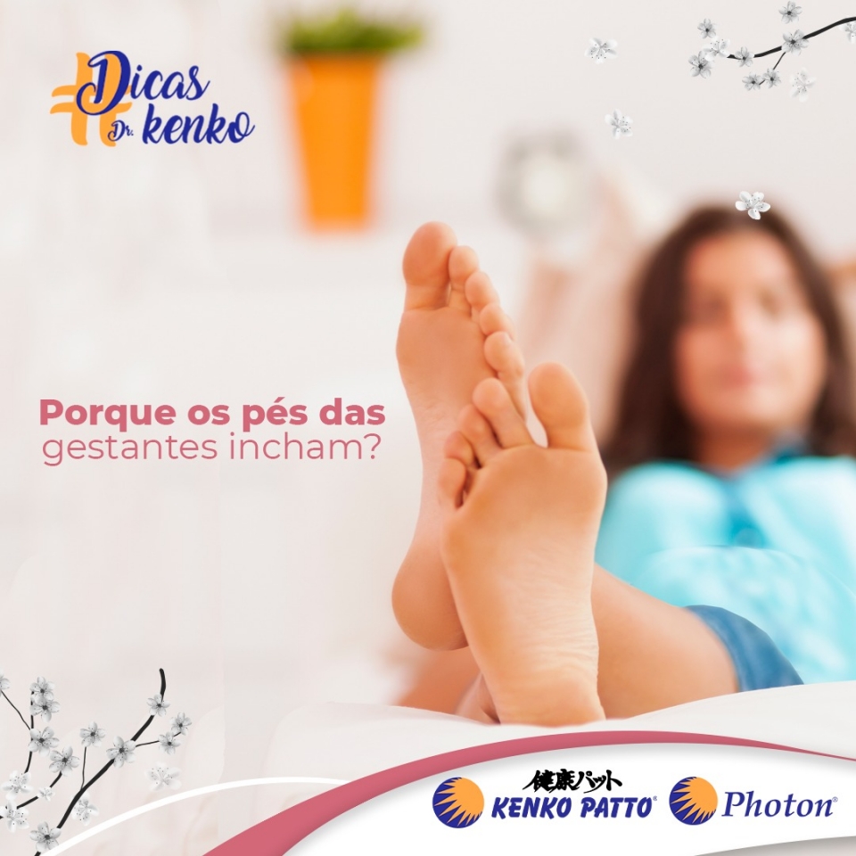 Por que os pés das gestantes incham?