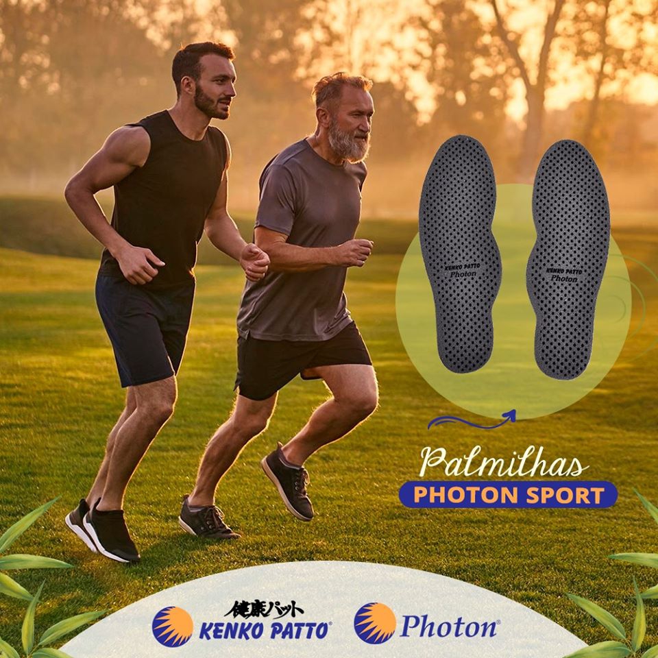 O conforto das Palmilhas Photon Sport